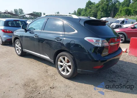 2010 Lexus Rx 350 из США, поврежденный, VIN 2T2ZK1BA2AC009461